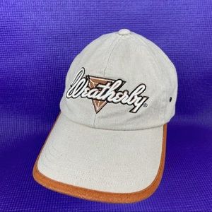 Vintage weatherby gun manufacturer adjustable hat